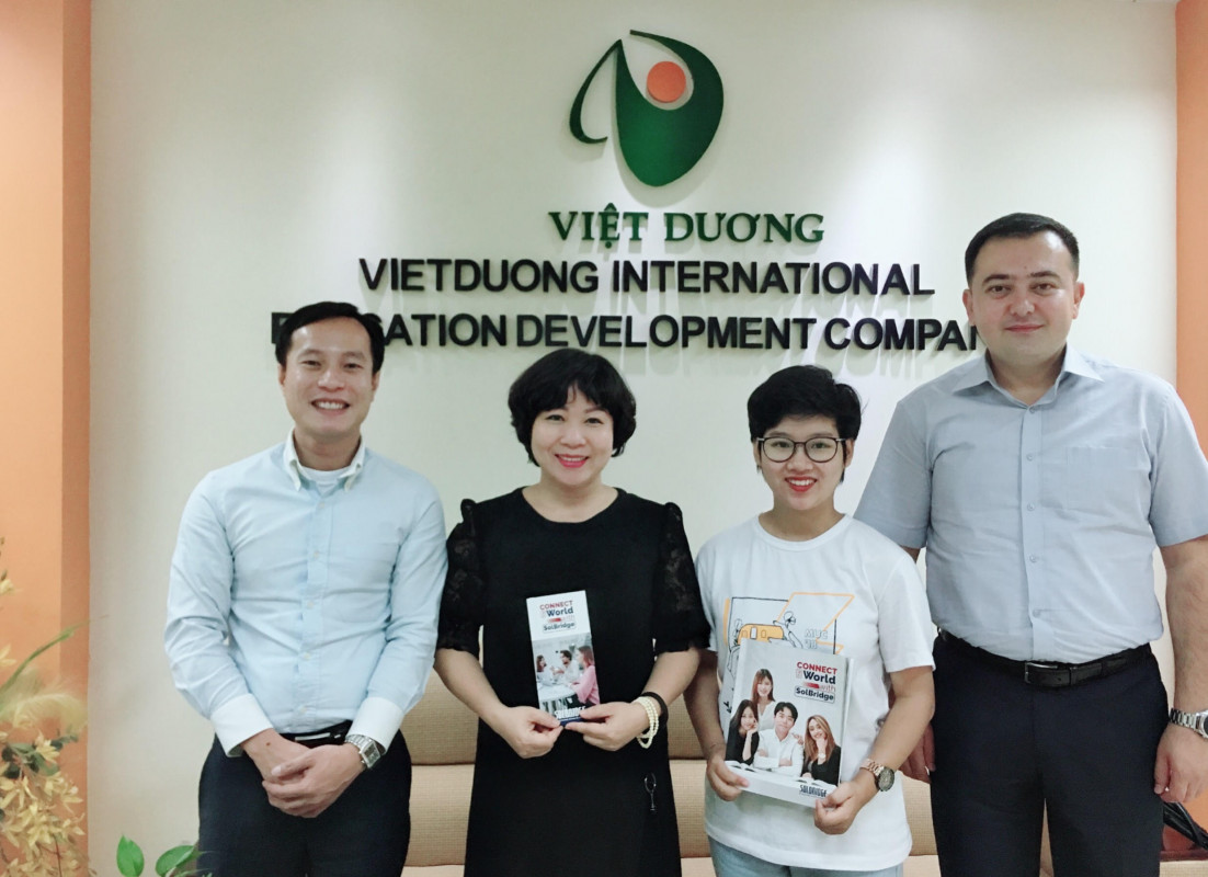 Lễ ký kết Connect Student của Việt Dương và các trường Quốc Tế